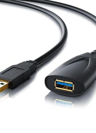 Кабель-репітер 10 м usb 3.2 csl kab usb 305018 активний подовжувальний кабель-репітер