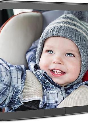 Детское автомобильное зеркало zacro clear view baby safety mirror ударопрочное зеркало для заднего сиденья