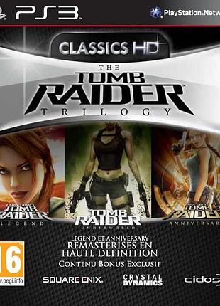 Игра для ps3 the tomb raider trilogy диск с экшн игрой расхитительница гробниц для игровой приставки