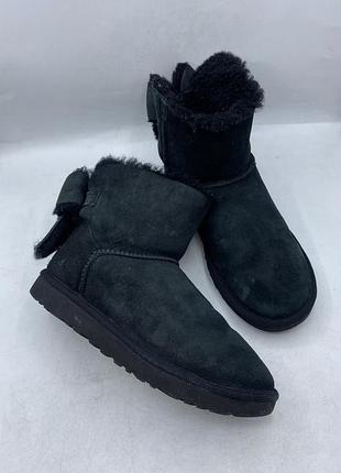 Уги жіночі ugg classic heritage bow (1129071) оригінал