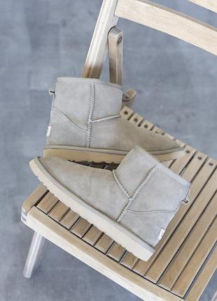 Жіночі черевики ugg mini khaki 7