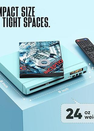 Dvd-плеер electcom pro dvd player elc-1910 компактный cd-плеер для телевизоров 4