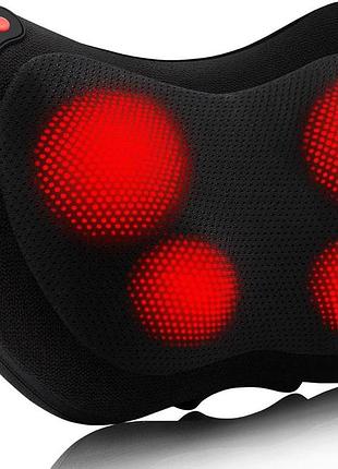 Массажная подушка с глубоким разминанием 30х20см 24 вт papillon back massager устройство для глубокого шиацу массажа