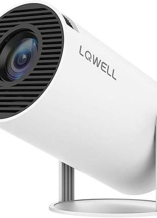Домашний 4k мини-проектор с большим экраном lqwell hy300 проектор с поддержкой wifi 5g/2.4g и bluetooth 5.0