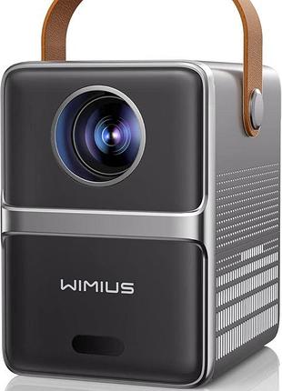 Проєктор з wi-fi wimius video projector p61 мультимедійний проєктор з bluetooth
