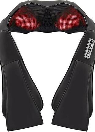 Массажер для шеи neck massager pj01 электрический массажер шиацу с функцией подогрева