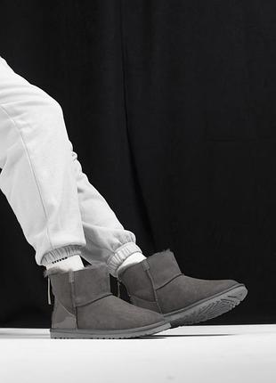Жіночі ugg zip mini grey lacquer 1 zip 7