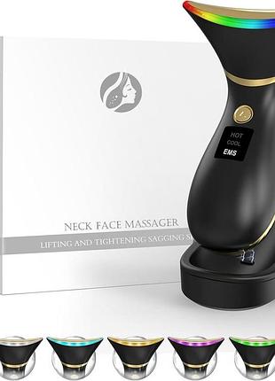 Устройство для лифтинга лица demine neck face massager-lifting and tightening sagging skin массажер для лица с подогревом