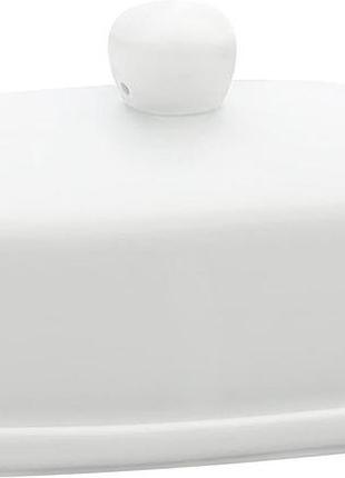 Масленка 500 г butter dish hz-hyp500gb фарфоровая масленка с крышкой