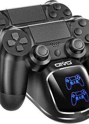Зарядная станция для 2 контроллеров ps4 oivo tp4-889-01 зарядное устройство для геймпадов