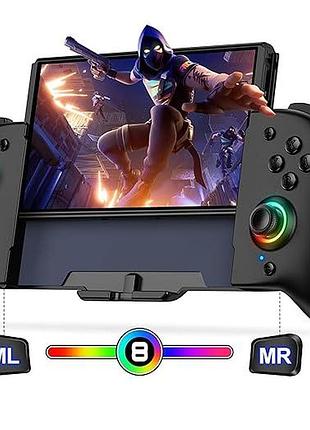 Беспроводной контроллер wireless gamepad jc200 b01 эргономичный контроллер для nintendo switch и oled