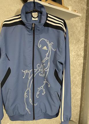 Кофта adidas вінтажна синя 2000s vintage 2