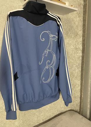 Кофта adidas вінтажна синя 2000s vintage 4