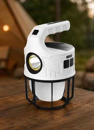 Фонарь ручной ssp-11/sl-008 / светилник outdoor camping на солнечной батарее / лампа-фонарь 6 режимов работы