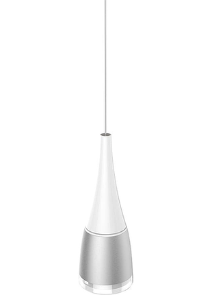 Підвісний світильник sengled pulse horn — designed for pulse flex sdpd044-1l-e27 срібний без лампочки