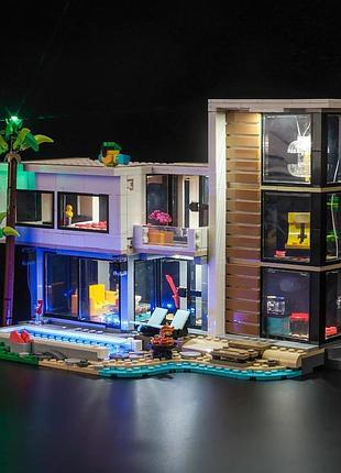 Комплект светодиодной подсветки lego creator 3-в-1 modern house 31153 декоративная подсветка модели lego