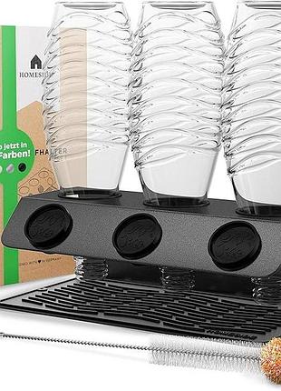 Держатель для бутылок 30 см sodastream homeside abtropfhalter подставка для сушки бутылок