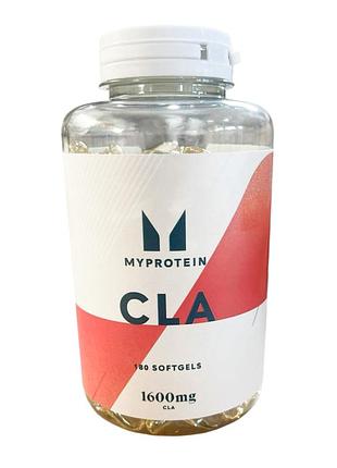 Кон’югована лінолева кислота cla, myprotein, 1000 мг, 180 м’яких капсул