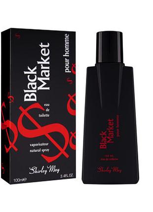 Чоловіча туалетна вода shirley may black market 100 мл