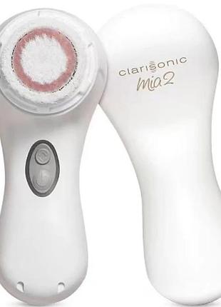 Щетка-массажер для лица clarisonic mia 2 аккумуляторная щетка для ухода за кожей лица с насадкой