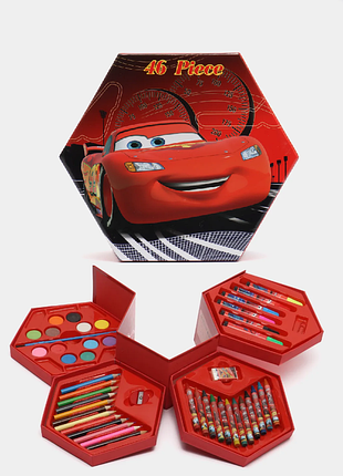 Набор для рисования 46 предметов / детский набор художника / набор для детского творчества