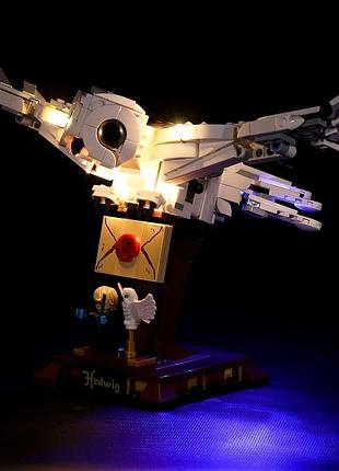 Подсветка для lego 75979 harry potter hedwig комплект светодиодной подсветки для модели совы lego 75979