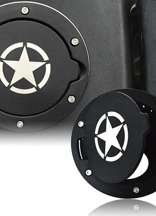 Крышка топливного бака для jeep wrangler jk 2007-2018 beisieup защитная крышка топливного бака автомобиля