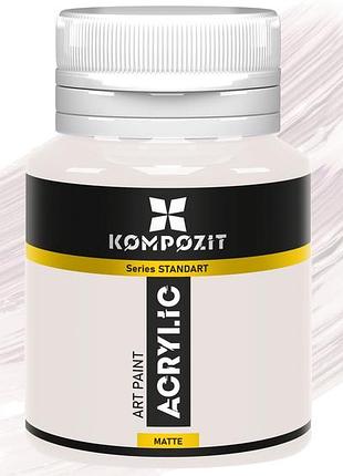 Краска акриловая standart kompozit 20 мл, 03 белая титановые