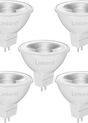 5 шт. комплект светодиодных лампочек linkind 5pcs ll0200421 465 lm 2700k 5.5 вт gu5.3 светодиодная лампочка эквивалент 50 вт