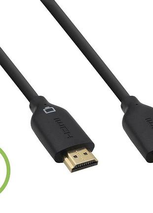 Высокоскоростной hdmi-кабель belkin high speed hdmi ethernet 4k 10.2 gbps hdmi-кабель с ethernet