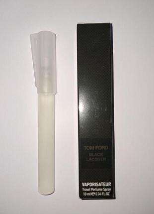Унисекс мини парфюм tom ford black lacquer 10 мл