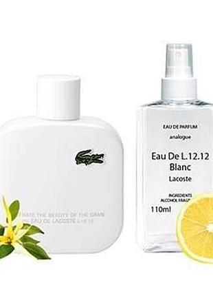 Lacoste l.12.12 blanc - parfum analogue 110ml