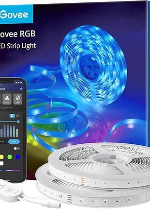 Светодиодные ленты govee rgb-led strip light h6110 led ленты с умным управлением через wifi, 2 рулона по 5м