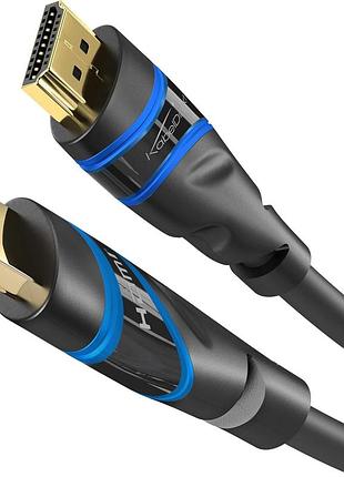 Кабель hdmi-hdmi 1 м kabeldirekt високошвидкісний універсальний кабель для передавання сигналу