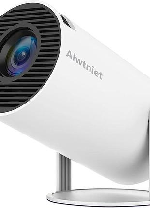 Мини-проектор 4k 1080p full hd alwtniet hy300pro+портативный мини-проектор с пультом дистанционного управления