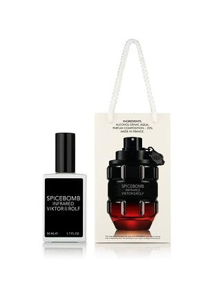 Viktor & rolf spicebomb infrared pour homme - travel perfume 50ml