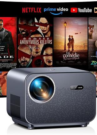 Проектор для домашнего кинотеатра smart projector vgke rd-999 120 вт мультимедийный проектор wi-fi