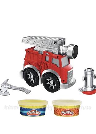 Набір для ліплення play-doh hasbro пожежна машина фабрика морозива пластиліну для творчості 2 3 4 5 роки
