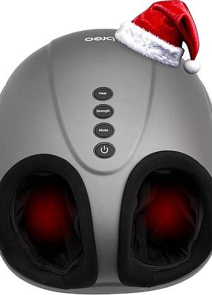 Електричний масажер для ніг breo foot massager fm d191 масажер шіацу для полегшення болю в стопах