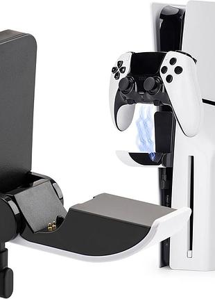Держатель для ps5/ps5 slim nitho складной держатель для контроллеров с функцией зарядки
