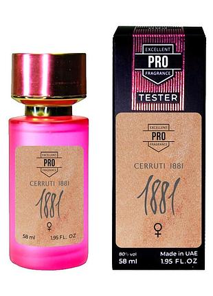 Cerruti 1881 тester pro жіночий 58 мл