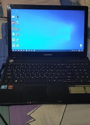 Ноутбук emachines 15.6" core i3 radeon hd 5650