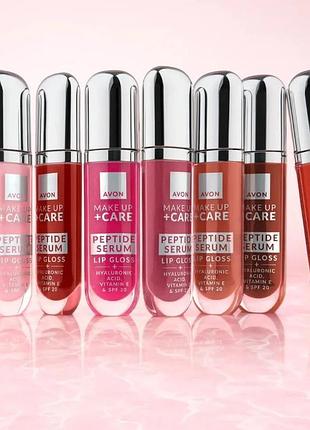Avon блеск-сыворотка для губ с пептидами, 7 мл (ягодная вспышка / berry quench)
