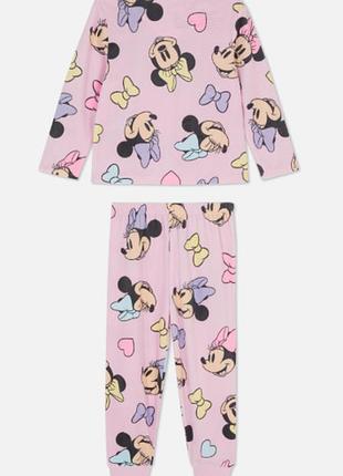 Велюровая пижама на 7 р primark