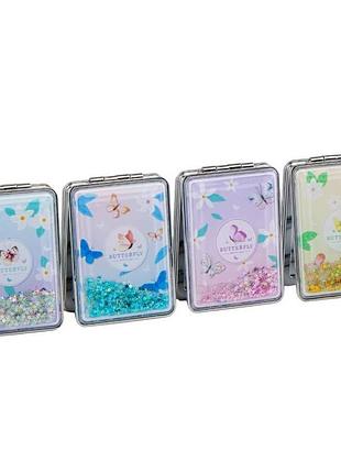 Косметичне дзеркальце "крила метелика", 8,1 см elisey
