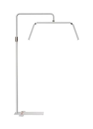 Led-світло з регульованим штативом 93 см 40w hd-m9x moon light професійний світильник півмісяць