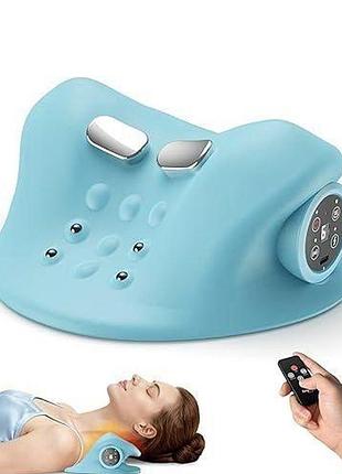 Массажер для шеи с подогревом neck pillow massager rd-a136 вибрационный массажер для шеи, 3 режима