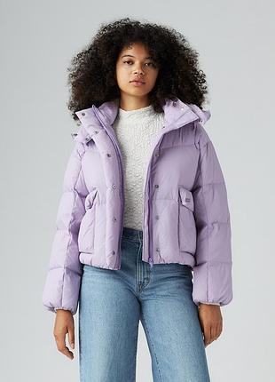Оригінал! жіночий зимовий пуховик levis western short bubble puffer jacket a85270002 куртка нова