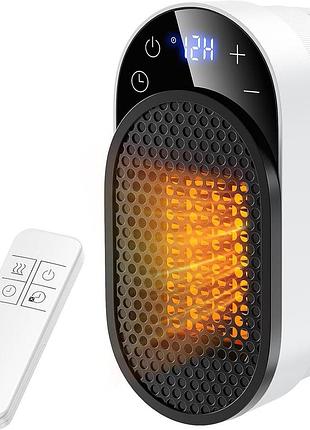 Нагрівач 500 вт wall outlet heater s910 електричний нагрівач з пультом дистанційного керування
