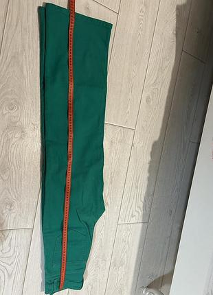 Джинси жіночі широкі зелені👖 3
